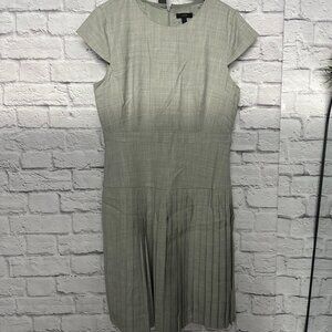 J Crew Pleated Dress